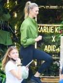 Karlie Kloss Booty, Promoting her New Line in NYC