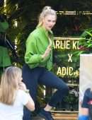 Karlie Kloss Booty, Promoting her New Line in NYC