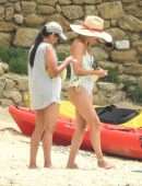 Kate Hudson Booty in Bikini at Skitahos Island in Greece