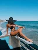 Khloe Terae Booty and Cleavage in a Bikini Photoshoot