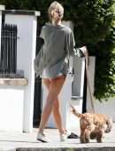 Kimberley Garner Leggy and Booty, Out in London
