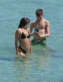Maria Pedraza in Bikini on the Beach in Ibiza