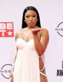 Megan Thee Stallion at BET Awards 2021 in Los Angeles