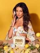 Michelle Keegan at Makeup Line Range Photoshoot with Spectrum - June 2021