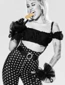 Miley Cyrus in Photoshoot for Magnum Ice Cream 2021