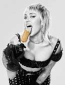 Miley Cyrus in Photoshoot for Magnum Ice Cream 2021
