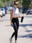 Sara Sampaio in Yoga Pants for a Workout in West Hollywood