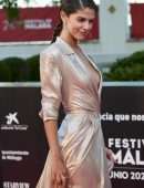 Stephanie Cayo at the Premiere of 'Con Quien Viajas' during the 24th Malaga Film Festival