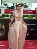 Stephanie Cayo at the Premiere of 'Con Quien Viajas' during the 24th Malaga Film Festival