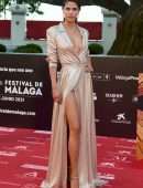 Stephanie Cayo at the Premiere of 'Con Quien Viajas' during the 24th Malaga Film Festival
