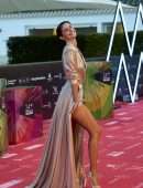 Stephanie Cayo at the Premiere of 'Con Quien Viajas' during the 24th Malaga Film Festival