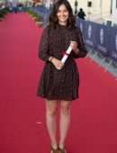 Tiphaine Haas Beautiful Smile at 35th Cabourg Film Festival