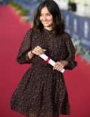 Tiphaine Haas Beautiful Smile at 35th Cabourg Film Festival