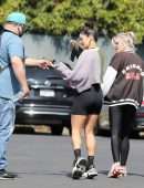Vanessa Hudgens Booty in Tights at the Gym in West Hollywood