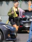 Vanessa Hudgens Booty in Tights at the Gym in West Hollywood