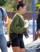 Vanessa Hudgens Booty in Tights at the Gym in West Hollywood
