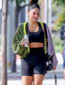Vanessa Hudgens Booty in Tights at the Gym in West Hollywood