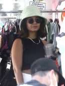 Vanessa Hudgens and GG Magree at a Farmers Market in Los Angeles