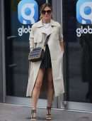 Zoe Hardman Leggy at Global Radio Studios in London