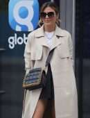 Zoe Hardman Leggy at Global Radio Studios in London