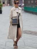 Zoe Hardman Leggy at Global Radio Studios in London