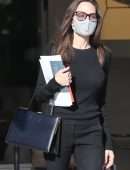 Angelina Jolie Pokies, Shopping at High-End Knoll Home Design Shop in West Hollywood