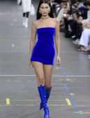 Bella Hadid at Off-White F/W 2021/2022 Show at Paris Fashion Week
