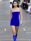 Bella Hadid at Off-White F/W 2021/2022 Show at Paris Fashion Week