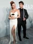 Bella Thorne Cleavage at amfAR Cannes Gala 2021