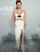 Bella Thorne Cleavage at amfAR Cannes Gala 2021