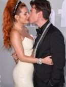 Bella Thorne Cleavage at amfAR Cannes Gala 2021