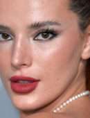 Bella Thorne Cleavage at amfAR Cannes Gala 2021