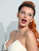Bella Thorne Cleavage at amfAR Cannes Gala 2021