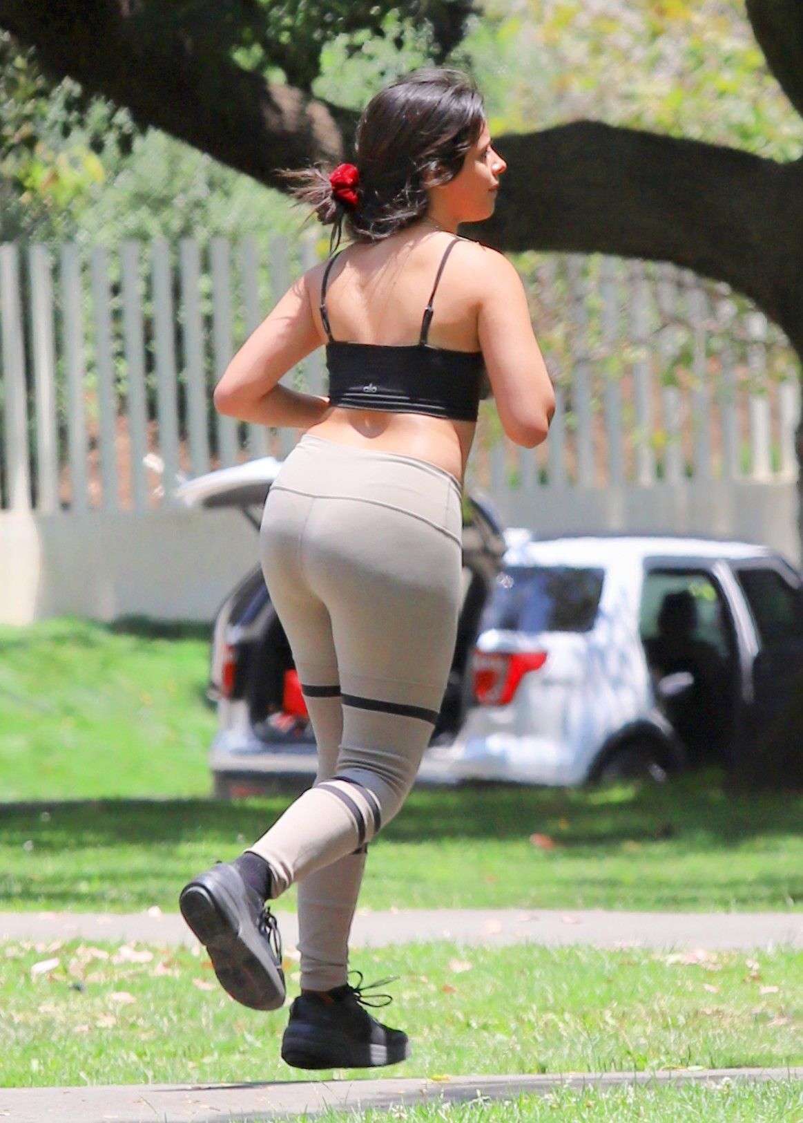 Camila Cabello Booty in Leggings Out in West Hollywood