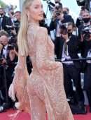 Candice Swanepoel Booty in a Sheer Dress at “Annette” Premiere in Cannes