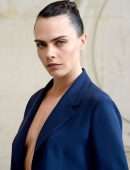 Cara Delevingne - Christian Dior Haute Couture F/W 2021/22 show at Paris Fashion Week