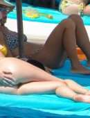 Rumer Willis and Demi Moore Booty at a Beach in Mykonos, Greece