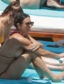 Rumer Willis and Demi Moore Booty at a Beach in Mykonos, Greece