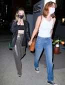 Dove Cameron Pokies in Sheer Top at Valentina Cy’s show in Hollywood