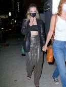 Dove Cameron Pokies in Sheer Top at Valentina Cy’s show in Hollywood