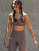 Eiza Gonzalez Booty in a Gym Outfit Out in West Hollywood
