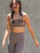 Eiza Gonzalez Booty in a Gym Outfit Out in West Hollywood
