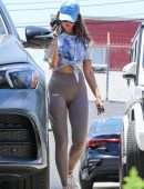 Eiza Gonzalez Booty in a Gym Outfit Out in West Hollywood