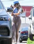 Eiza Gonzalez Booty in a Gym Outfit Out in West Hollywood