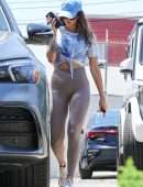 Eiza Gonzalez Booty in a Gym Outfit Out in West Hollywood