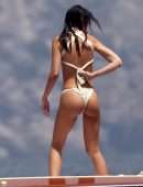 Emily Ratajkowski Booty in a Bikini on a Boat in Italy