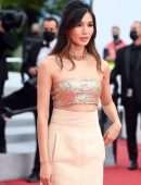 Gemma Chan at the Screening of "Les Intranquilles" at 74th Cannes Film Festival