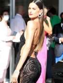 Izabel Goulart Spotted at the Martinez Hotel during the 74th Cannes Film Festival