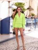 Izabel Goulart Spotted at the Martinez Hotel during the 74th Cannes Film Festival