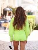 Izabel Goulart Spotted at the Martinez Hotel during the 74th Cannes Film Festival